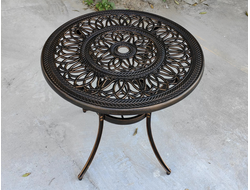 Стол из литого алюминия Foshan 70 см