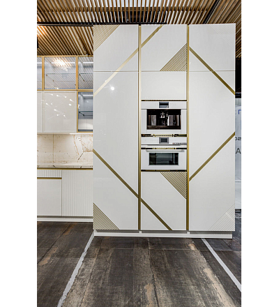 Встраиваемая кофемашина Kuppersbusch CKV 6550.0 W4 Gold