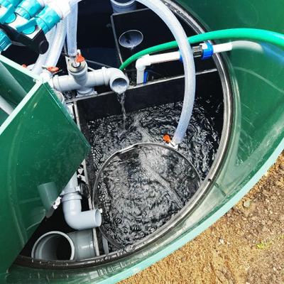 Септик Евролос Про 3 в работе