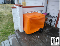 Навес теневой 8х8