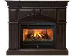 Электрокамин Мичиган AO с очагом 3D Novara 26