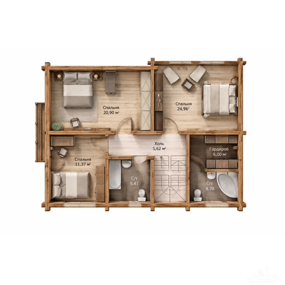 «Симфония Комфорта»  163 м²