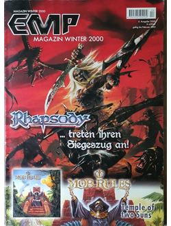 EMP Magazine Winter 2000 Phapsody, Иностранные музыкальные журналы в Москве в России, Intpressshop