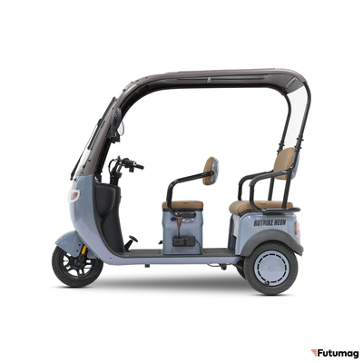 Электротрицикл Rutrike Неон фиолетовый