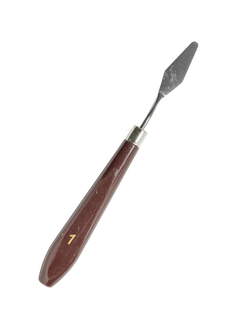 Мастихин N1 для скульптурной живописи, длина 17 см лопатка 3,9х1,2 см