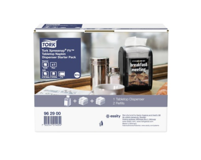 Tork XPN Fit Диспенсер настольный (стартовый набор включает 2 пачки салфеток)