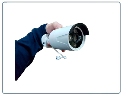 Комплект беспроводной системы видеонаблюдения, видеорегистратор + 4 видеокамеры, HD