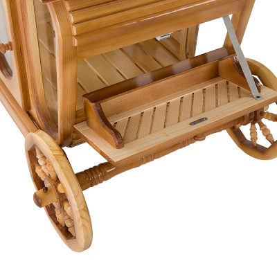 Стол шахматный с баром в виде кареты