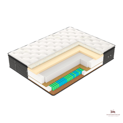 матрас  Х7 Вегас (топовая модель матраса с максимальным количеством независимых пружин на единицу площади и непревзойденным ортопедическим эффектом. В основе верхнего комфортного слоя матраса – классический латекс с эффектом терморегуляции Latex SoftGel)
