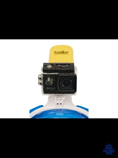 Маска полнолицевая Scuba Brothers Venom Blue с креплен. д/камеры L/XL !promo