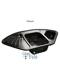 Керамическая мойка GRANFEST GF-C1040E угловая