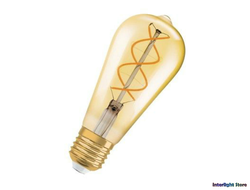 Osram Vintage 1906 LED Filament CL Edison Gold 25 ST64 5w 820 E27