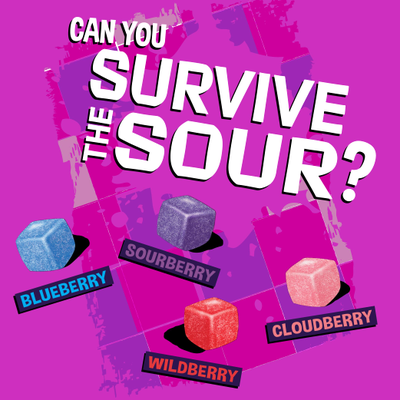 Конфеты Warheads Cubes Berry Mix