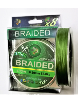 BRAIDED 100M 8 жилок