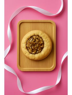 Кукис ореховый с карамелью