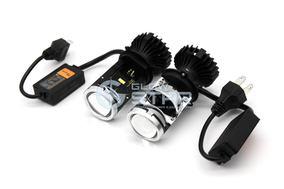 Билед модули Aozoom Mini-Led H4 мини линзы, 6000K, 12V, 35W/45W