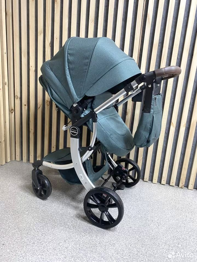 Детская коляска 3 в 1 Farfello Aimile Вечнозеленый