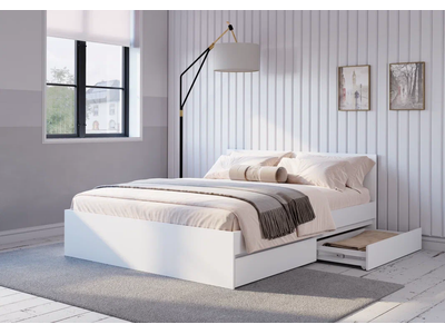 Спальный гарнитур «Симпл» Белый (BTS)