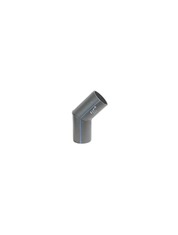 D63 SDR17 Отвод сварной сегментный ПНД ПЭ100 1°- 45°