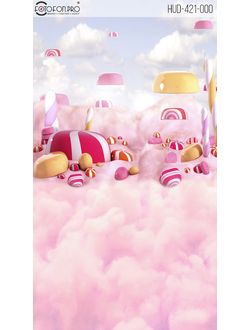 Фотофон виниловый «Сладкая вата»