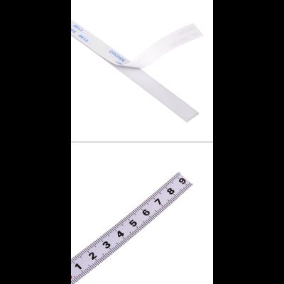 Линейка самоклеющаяся (2м-0-2м) металлическая основа