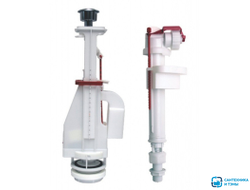 Арматура к смыв. бачку 2-х Кноп. ALCAPLAST/Alcadrain хр.кн. ниж.подв унив колонка SA08S 1/2"