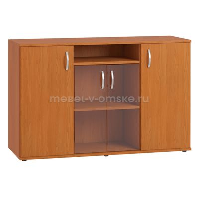 Тумба Гермес со стеклянными дверками