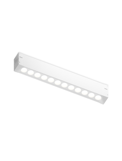 Управляемый светодиодный светильник для шинопровода Magnetic 220V диммируемый 3000-6400K GL 1301 WH белый 12W (Без ПДУ)