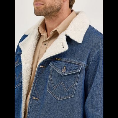 Полупальто Wrangler® Western Sherpa Lined Denim Coat