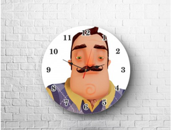 Часы Привет Сосед/ Hello Neighbor №4