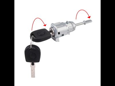 Личинка двери Фольксваген левый и правый дверной замок цилиндр для VW skoda audi vag seat купить