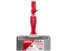 LEVEL5 Шпатель оффсетный лезвие 0.6 мм с адаптером Soft Grip Handle арт. 5-380-390