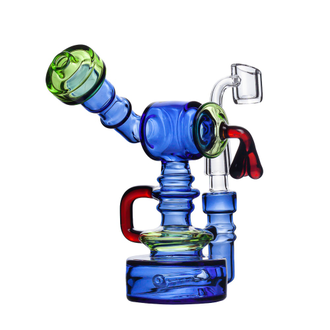 Бонг Bubbler Oil Blue