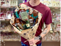 Мужской букет № 25 Барный - Подарок для мужчины