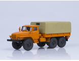 Миасский грузовик 4320 бортовой, с тентом (оранжевый)