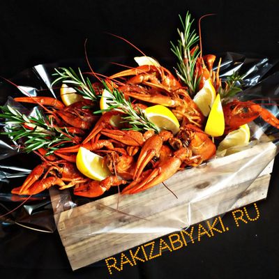 Кашпо с раками -1 кг (микс "М" и "L")