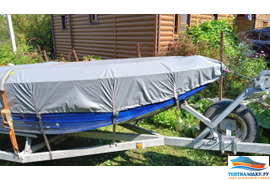 Тент на лодку Trident 450 (no console) без кринолинов