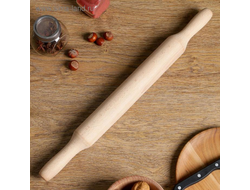 Скалка с ручками 500 мм, бук