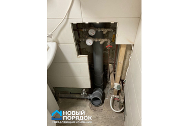 Замена канализационного стояка