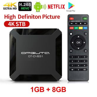 OT-DVB31 медиа плеер (Allwinner H313, Android10.0, 1Гб, Flash 8ГБ, Wi-Fi)