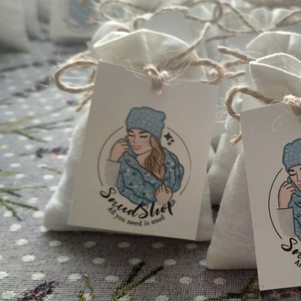 Саше из льна с биркой