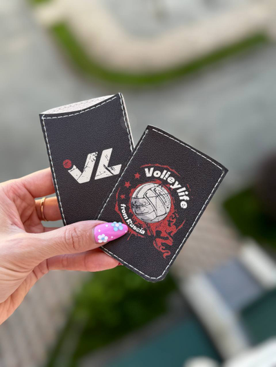 Чехол для пластиковой карты "Ретро мяч"