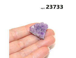 Аметист натуральный (друза) Бразилия арт.23733: 7,8г - 22*19*14мм