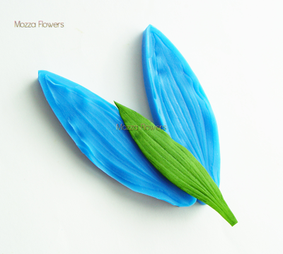 "Лист альстромерии" силиконовый молд (вайнер)