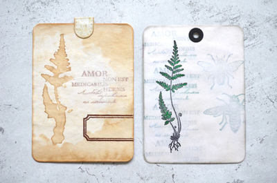 ФП  штамп "Папоротник серебристый"