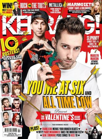 Kerrang! Magazine Issue 1555 You Me At Six, All Time Low Cover, Иностранные журналы, Intpressshop