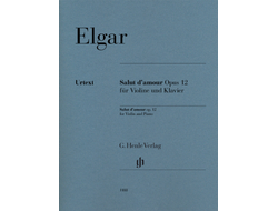Elgar. Salut d'amour op.12 for Violin and Piano