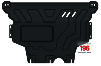 Skoda Octavia (A8) 2020- V-all Защита картера и КПП (Сталь 2мм) ALF3033ST