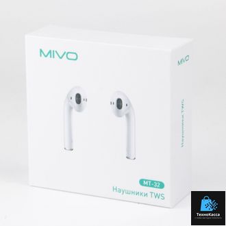 Беспроводные наушники MIVO 32 Bluetooth 5.1 с сенсорным управлением / IOS / Android