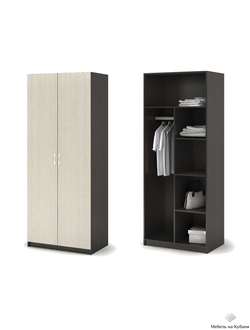 Бася (Басса) ШК 556 шкаф комбинированный Венге/Белфорт